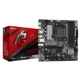 Mainboard|ASROCK|AMD B550|SAM4|MicroATX|1xPCI-Express 3.0 1x|1xPCI-Express 3.0 4x|2xM.2|1xPCI-Express 4.0 16x|Memory DDR4|Memory slots 4|1xHDMI|1xDisplayPort|2xAudio-In|1xAudio-Out|2xUSB 2.0|4xUSB 3.2|1xPS/2|1xRJ45|B550MPHANTOMGAMING4 Mainboard|ASROCK|AMD B550|SAM4|MicroATX|1xPCI-Express 3.0 1x|1xPCI-Express 3.0 4x|2xM.2|1xPCI-Express 4.0 16x|Memory DDR4|Memory slots 4|1xHDMI|1xDisplayPort|2xAudio-In|1xAudio-Out|2xUSB 2.0|4xUSB 3.2|1xPS/2|1xRJ45|B550MPHANTOMGAMING4