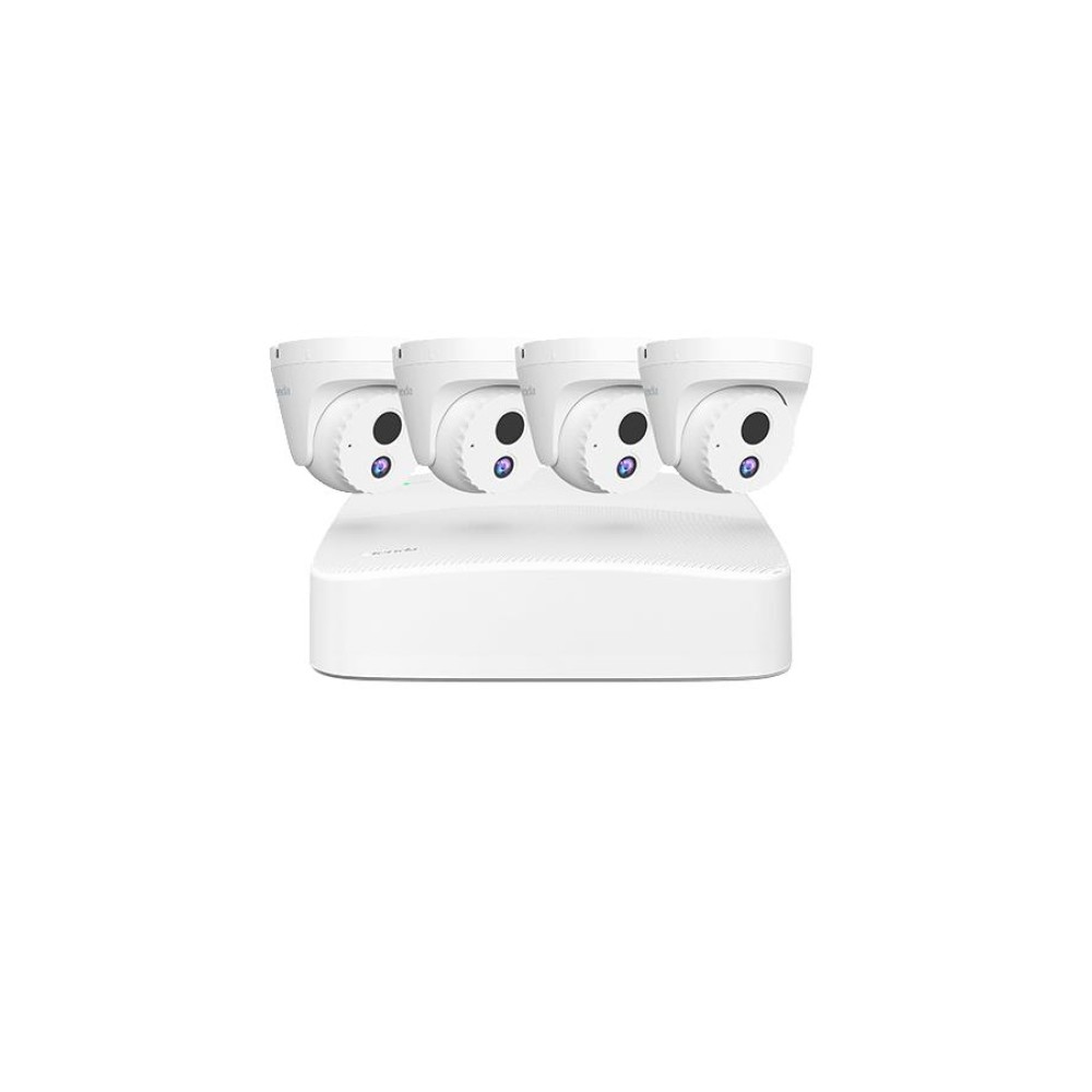 WRL CAMERA 4MP SECURITY KIT/POE HD K4P-4CR TENDA