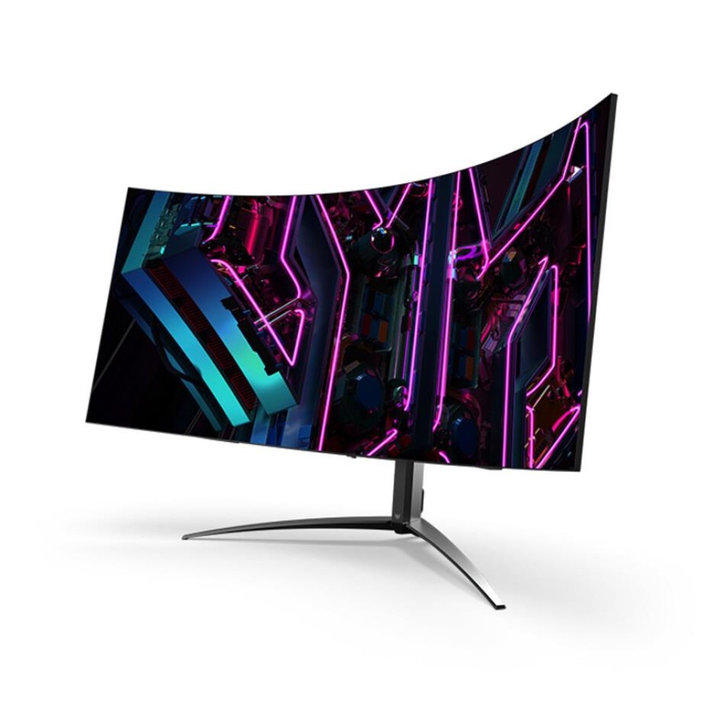LCD Monitor|ACER|X45BMIIPHUZX|44.5"|Gaming/Curved/21 : 9|Panel OLED|3440x1440|21:9|240 Hz|Matte|0.1 ms|Speakers|Swivel|Tilt|Colour Black|UM.MXXEE.001