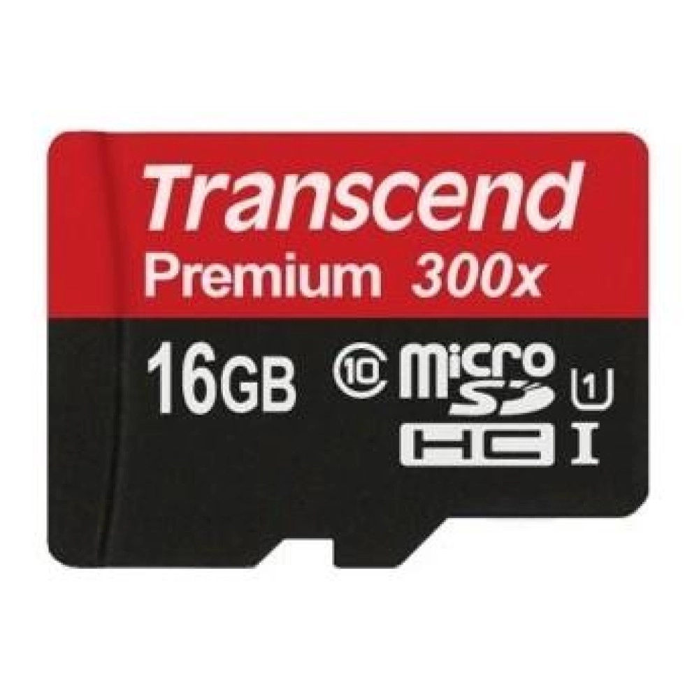 MEMORY MICRO SDHC 16GB UHS-I/CLASS10 TS16GUSDCU1 TRANSCEND