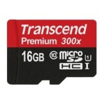 MEMORY MICRO SDHC 16GB UHS-I/CLASS10 TS16GUSDCU1 TRANSCEND