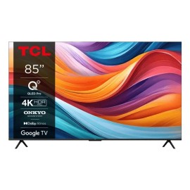 TV Set|TCL|85"|4K/Smart|QLED|3840x2160|Wireless LAN|Bluetooth|Google TV|Grey|85T7B TV Set|TCL|85"|4K/Smart|QLED|3840x2160|Wireless LAN|Bluetooth|Google TV|Grey|85T7B