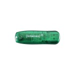 MEMORY DRIVE FLASH USB2 8GB/GREEN 3502460 INTENSO