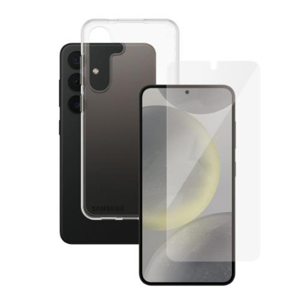 MOBILE SCREEN PROTECTOR 2IN1/GALAXY S24 CLEAR PANZERGLASS