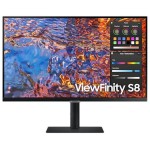LCD Monitor|SAMSUNG|ViewFinity S8|32"|Business/4K|Panel IPS|3840x2160|16:9|60Hz|5 ms|Swivel|Pivot|Height adjustable|Tilt|Colour Black|LS32B800PXPXEN