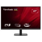 LCD Monitor|VIEWSONIC|VA2708-2K-HD|27"|4K|Panel IPS|2560x1440|100Hz|Matte|1 ms|Tilt|Colour Black|VA2708-2K-HD