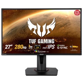 LCD Monitor|ASUS|TUF Gaming VG279QM|27"|Gaming|Panel IPS|1920x1080|16:9|280Hz|Matte|1 ms|Speakers|Swivel|Pivot|Height adjustable|Tilt|90LM05H0-B03370