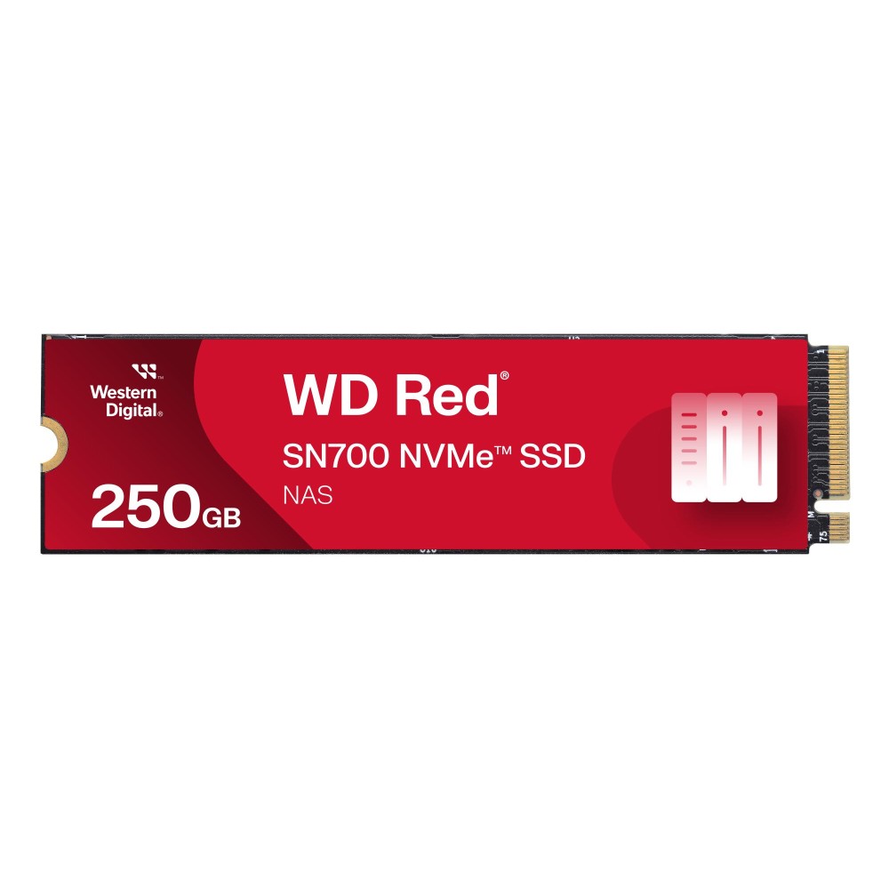 SSD|SANDISK|Red SN700|POWERED BY SANDISK|250GB|M.2|NVMe|Write speed 1600 MBytes/sec|Read speed 3100 MBytes/sec|TBW 500 TB|WDS250G1R0C