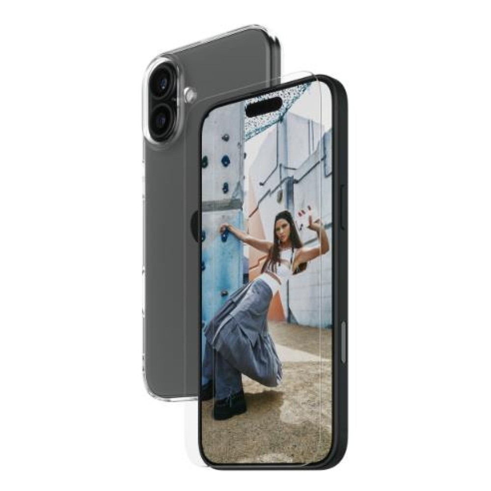 MOBILE SCREEN PROTECTOR 2IN1/IPHONE 16PLUS CLEA PANZERGLASS