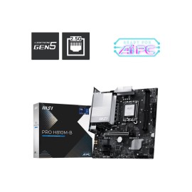Mainboard|MSI|Intel H810|LGA1851|Micro-ATX|Memory DDR5|Memory slots 2|PROH810M-B Mainboard|MSI|Intel H810|LGA1851|Micro-ATX|Memory DDR5|Memory slots 2|PROH810M-B