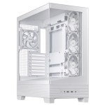 Case|ASUS|ASUS A31 PLUS Case|MidiTower|Case product features Transparent panel|ATX|BTX|MicroATX|MiniITX|Colour White|A31PLUSTGARGBWHITE