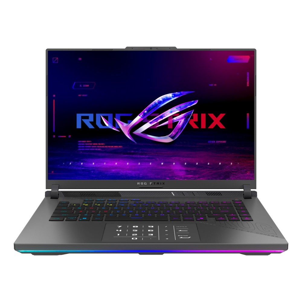 Notebook|ASUS|ROG Strix|G16 (2025)|G614FR-S5022W|CPU  Ryzen 9|9955HX|2500 MHz|16"|2560x1600|RAM 16GB|DDR5|5600 MHz|SSD 1TB|NVIDIA GeForce RTX 5070 Ti|12GB|ENG|Windows 11 Home|2.5 kg|90NR0NK8-M001X0