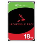 HDD|SEAGATE|IronWolf Pro|18TB|SATA|256 MB|7200 rpm|3,5"|ST18000NT001