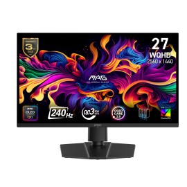 Monitor|MSI|MAG 271QP QD-OLED X24|26.5"|Gaming|Swivel|Pivot|Height adjustable|Tilt|Matte|Panel QD-OLED|2560x1440|16:9|240 ??|0.03 ms|Colour Black|MAG271QPQDOLEDX24 Monitor|MSI|MAG 271QP QD-OLED X24|26.5"|Gaming|Swivel|Pivot|Height adjustable|Tilt|Matte|Panel QD-OLED|2560x1440|16:9|240 ??|0.03 ms|Colour Black|MAG271QPQDOLEDX24