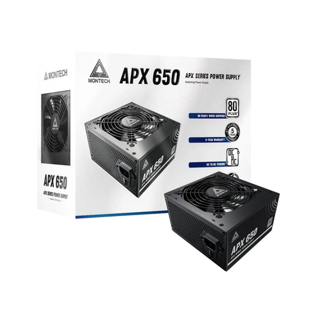 Power Supply|MONTECH|APX 650W|650 W|APX650 Power Supply|MONTECH|APX 650W|650 W|APX650