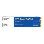 SSD|WESTERN DIGITAL|Blue SA510|2TB|M.2|SATA 3.0|3D NAND|Write speed 520 MBytes/sec|Read speed 560 MBytes/sec|TBW 500 TB|MTBF 1750000 hours|WDS200T3B0B