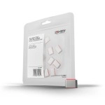 USB PORT TYPE-C BLOCKER 10PACK/PINK 40437 LINDY