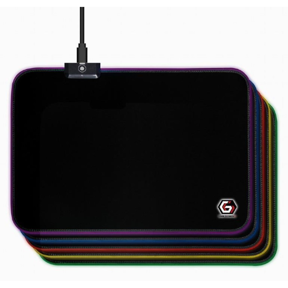 MOUSE PAD GAMING LED MEDIUM/MP-GAMELED-M GEMBIRD MOUSE PAD GAMING LED MEDIUM/MP-GAMELED-M GEMBIRD
