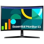 LCD Monitor|SAMSUNG|LS24D366GAUXEN|24"|Business/Curved|Panel VA|1920x1080|16:9|100Hz|4 ms|Tilt|Colour Black|LS24D366GAUXEN