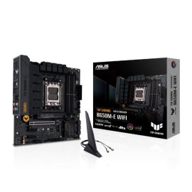 Mainboard|ASUS|AMD B650|SAM5|Micro-ATX|Memory DDR5|Memory slots 4|2xPCI-Express 4.0 1x|1xPCI-Express 4.0 16x|2xM.2|1xHDMI|2xDisplayPort|4xUSB 2.0|2xUSB 3.2|2xUSB-C|1xRJ45|3xAudio port|TUFGAMINGB650M-EWIFI Mainboard|ASUS|AMD B650|SAM5|Micro-ATX|Memory DDR5|Memory slots 4|2xPCI-Express 4.0 1x|1xPCI-Express 4.0 16x|2xM.2|1xHDMI|2xDisplayPort|4xUSB 2.0|2xUSB 3.2|2xUSB-C|1xRJ45|3xAudio port|TUFGAMINGB650M-EWIFI