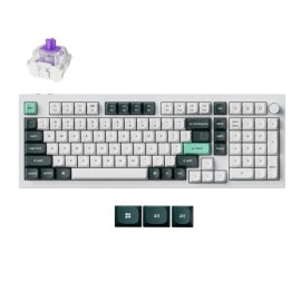 KEYBOARD WRL Q5 HE RGB/SHELL WHITE Q5H-P1 KEYCHRON KEYBOARD WRL Q5 HE RGB/SHELL WHITE Q5H-P1 KEYCHRON