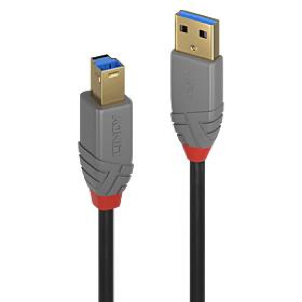 CABLE USB3.2 A-B 3M/ANTHRA 36743 LINDY