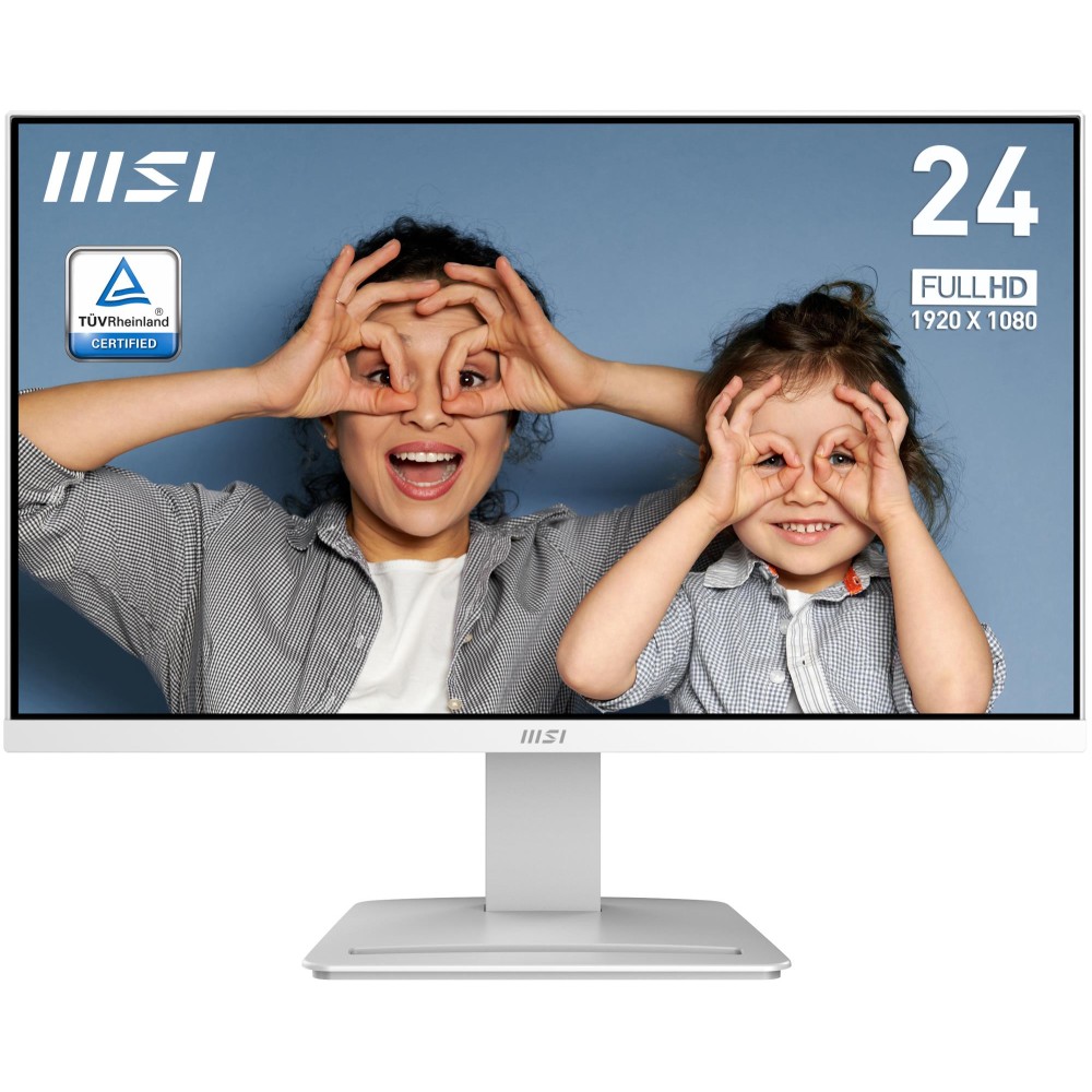 LCD Monitor|MSI|PRO MP2412W|23.8"|Business|Panel VA|1920x1080|16:9|100 Hz|1 ms|Colour White|PROMP2412W LCD Monitor|MSI|PRO MP2412W|23.8"|Business|Panel VA|1920x1080|16:9|100 Hz|1 ms|Colour White|PROMP2412W