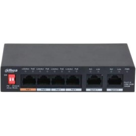 Switch|DAHUA|PFS3006-4GT-60|6x1000Base-T|PoE ports 4|60 Watts|PFS3006-4GT-60-V2 Switch|DAHUA|PFS3006-4GT-60|6x1000Base-T|PoE ports 4|60 Watts|PFS3006-4GT-60-V2