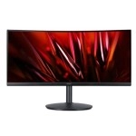 LCD Monitor|ACER|XZ342CUS3BMIIP|34"|Gaming/Curved/21 : 9|Panel VA|3440x1440|21:9|180 hz|Matte|1 ms|Speakers|Swivel|Height adjustable|Tilt|Colour Black|UM.CX2EE.301