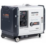 DIESEL GENERATOR 6.3KW 230V/DDAE 9000SSE DAEWOO