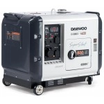 DIESEL GENERATOR 6.3KW 230V/DDAE 9000SSE DAEWOO