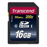MEMORY SDHC 16GB/CLASS10 TS16GSDHC10 TRANSCEND