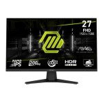 LCD Monitor|MSI|MAG 274F|27"|Gaming|Matte|Panel IPS|1920x1080|16:9|200Hz|0.5 ms|Colour Black|MAG274F