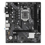 Mainboard|ASROCK|Intel H470 Express|LGA1200|Micro-ATX|Memory DDR4|Memory slots 2|1xPCI-Express 3.0 1x|1xPCI-Express 4.0 16x|1xM.2|1x15pin D-sub|1xDVI-D|1xHDMI|2xUSB 2.0|4xUSB 3.2|1xRJ45|3xAudio port|H510M-HDV/M.2SE