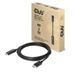 CABLE DP TO HDMI 3M/M/M CAC-1087 CLUB3D