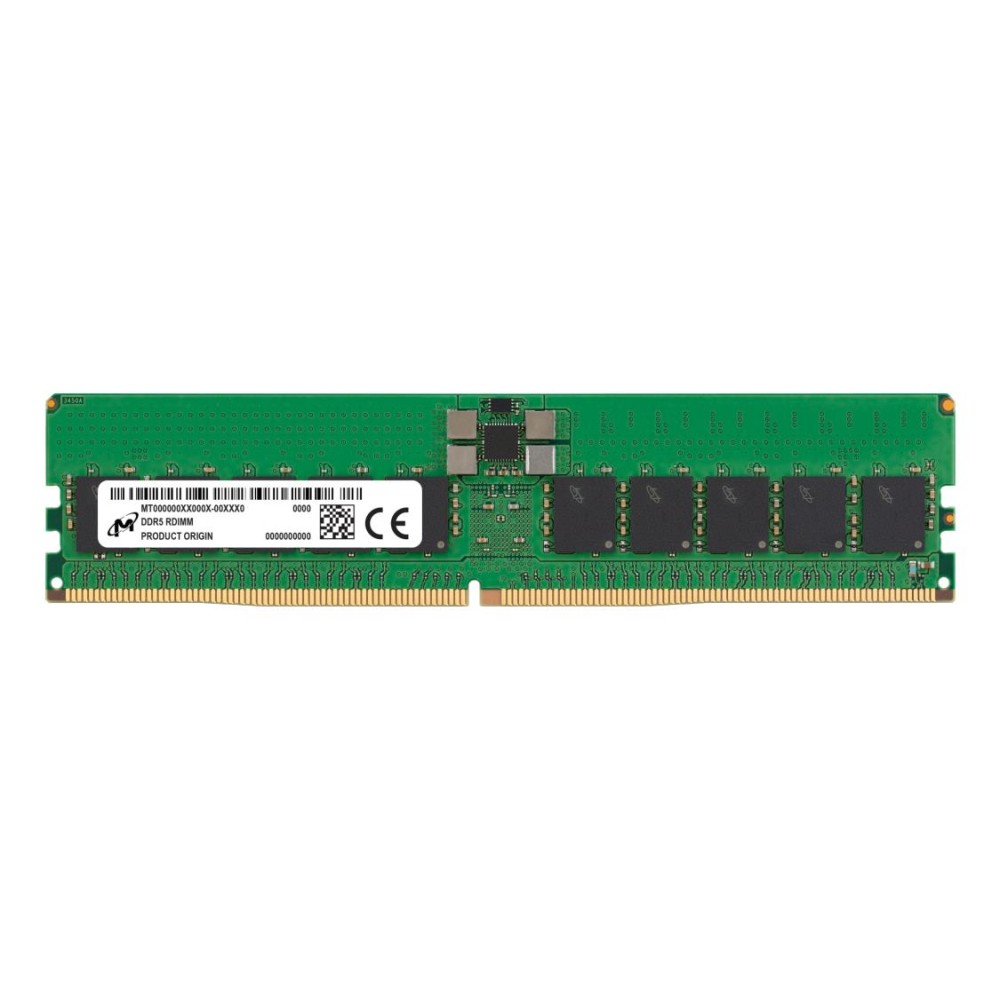 Server Memory Module|MICRON|DDR5|32GB|RDIMM|4800 MHz|CL 40|1.1 V|MTC20F2085S1RC48BA1R