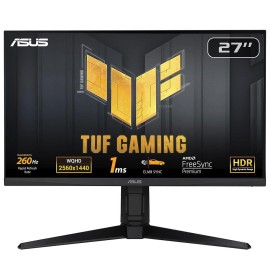 LCD Monitor|ASUS|TUF Gaming VG27AQML1A|27"|Gaming|Panel IPS|2560x1440|16:9|260Hz|Matte|1 ms|Speakers|Swivel|Pivot|Height adjustable|Tilt|Colour Black|90LM05Z0-B07370 LCD Monitor|ASUS|TUF Gaming VG27AQML1A|27"|Gaming|Panel IPS|2560x1440|16:9|260Hz|Matte|1 ms|Speakers|Swivel|Pivot|Height adjustable|Tilt|Colour Black|90LM05Z0-B07370