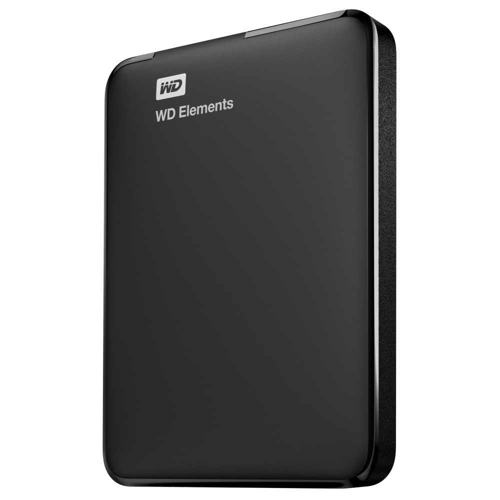 External HDD|WESTERN DIGITAL|Elements Portable|1TB|USB 3.0|Colour Black|WDBUZG0010BBK-WESN