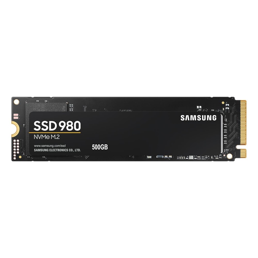 SSD|SAMSUNG|980|500GB|M.2|PCIE|NVMe|MLC|Write speed 2600 MBytes/sec|Read speed 3100 MBytes/sec|2.38mm|TBW 300 TB|MTBF 1500000 hours|MZ-V8V500BW