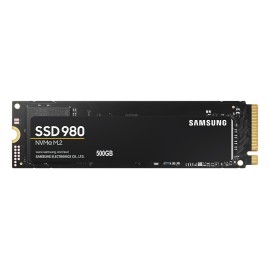 SSD|SAMSUNG|980|500GB|M.2|PCIE|NVMe|MLC|Write speed 2600 MBytes/sec|Read speed 3100 MBytes/sec|2.38mm|TBW 300 TB|MTBF 1500000 hours|MZ-V8V500BW