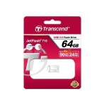 MEMORY DRIVE FLASH USB3 64GB/710 TS64GJF710S TRANSCEND