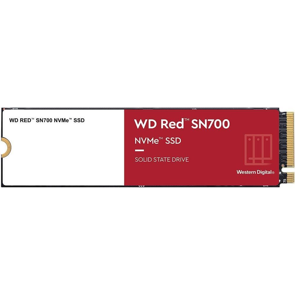 SSD|WESTERN DIGITAL|Red SN700|2TB|M.2|PCIE|NVMe|Write speed 2900 MBytes/sec|Read speed 3400 MBytes/sec|WDS200T1R0C