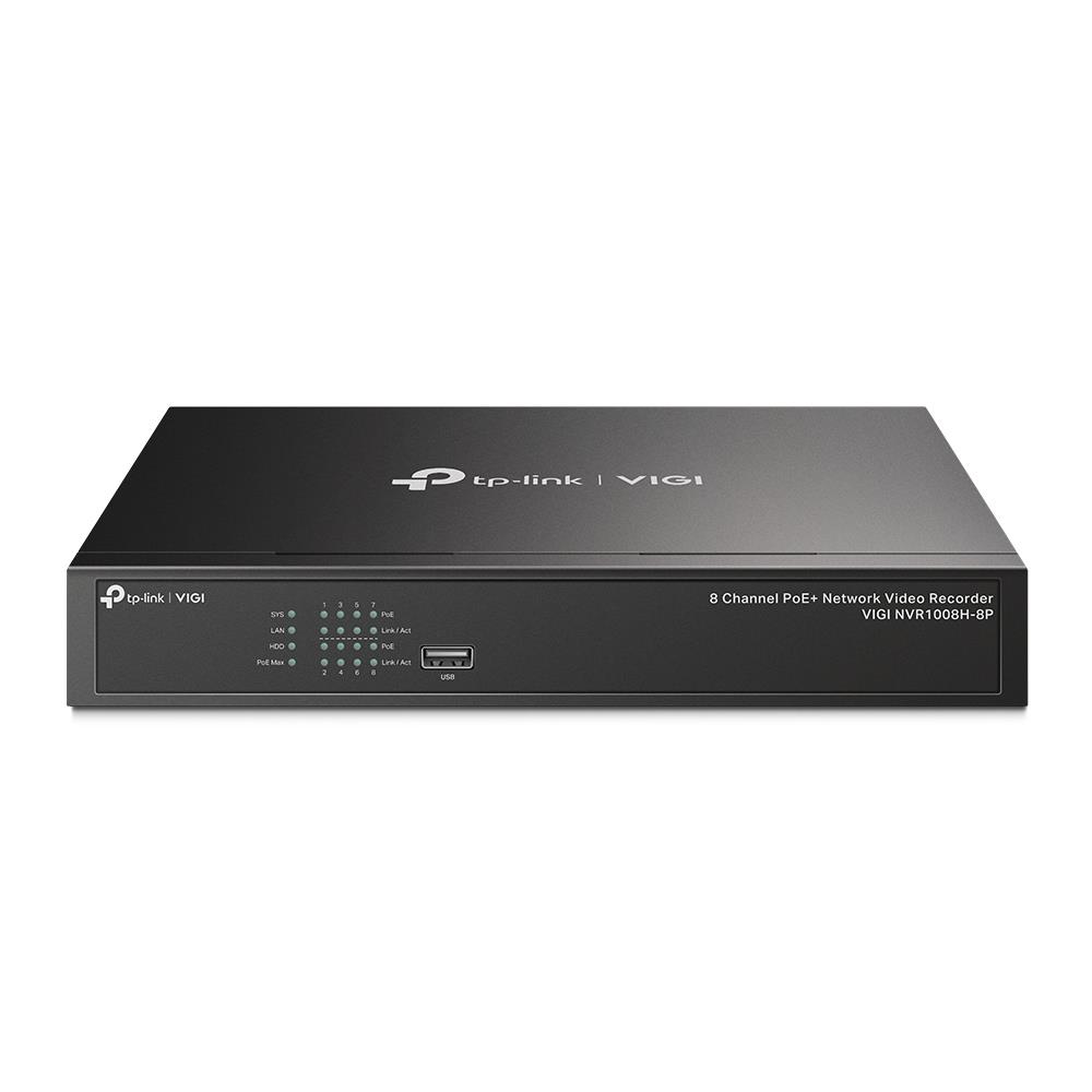 NET VIDEO RECORDER 8CH POE+/VIGI NVR1008H-8P TP-LINK NET VIDEO RECORDER 8CH POE+/VIGI NVR1008H-8P TP-LINK