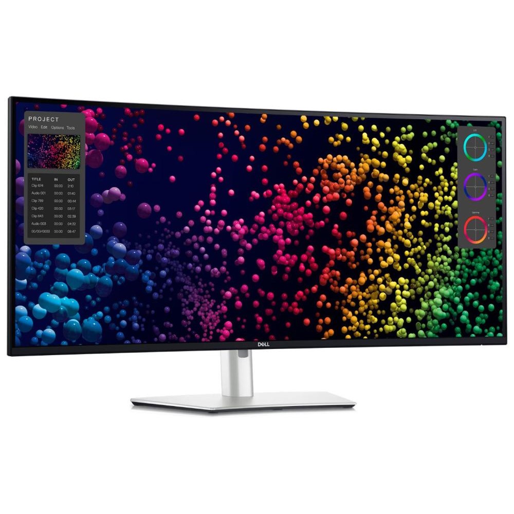 LCD Monitor|DELL|210-BMDV|39.7"|Curved/21 : 9|Panel IPS|5120x2160|21:9|120 Hz|Matte|8 ms|Speakers|Swivel|Height adjustable|Tilt|Colour White|210-BMDV