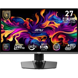 Monitor|MSI|MPG 272URX QD-OLED|27"|Gaming/4K|Matte|Panel QD-OLED|3840x2160|16:9|240 ??|0.03 ms|Swivel|Pivot|Height adjustable|Tilt|Colour Black|MPG272URXQD-OLED Monitor|MSI|MPG 272URX QD-OLED|27"|Gaming/4K|Matte|Panel QD-OLED|3840x2160|16:9|240 ??|0.03 ms|Swivel|Pivot|Height adjustable|Tilt|Colour Black|MPG272URXQD-OLED