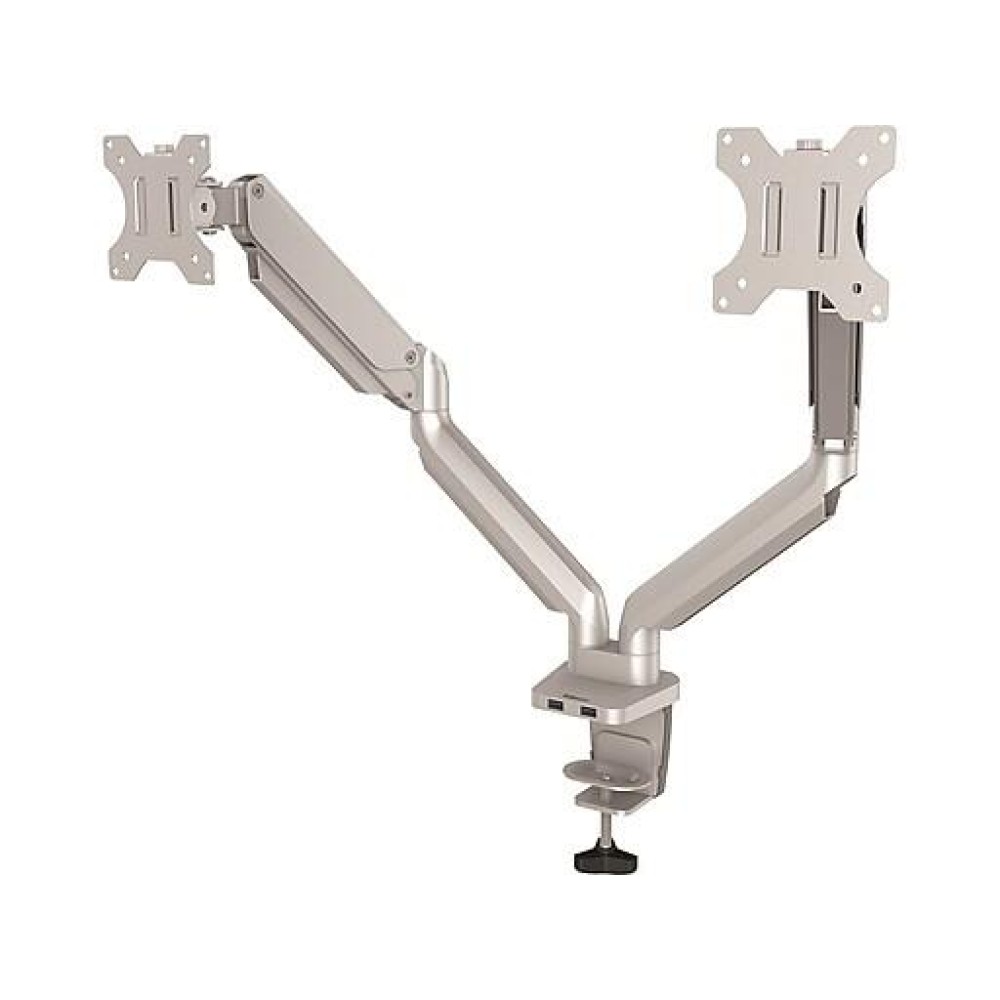 MONITOR ACC ARM DUAL/SILVER 8056501 FELLOWES MONITOR ACC ARM DUAL/SILVER 8056501 FELLOWES