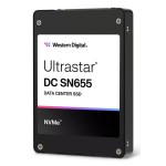 SSD|WESTERN DIGITAL|SSD series Ultrastar DC SN655|3.84TB|PCIe Gen4|NVMe|NAND flash technology TLC|Write speed 2600 MBytes/sec|Read speed 6800 MBytes/sec|Form Factor U.3|MTBF 25000000 hours|0TS2461