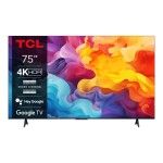 TV Set|TCL|75"|4K/Smart|3840x2160|Wireless LAN|Bluetooth|Google TV|75V6B