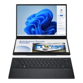 Notebook|ASUS|ZenBook Series|DUO|UX8406CA-PZ009W|CPU  Core Ultra|U9-285H|2900 MHz|14"|Touchscreen|2880x1800|RAM 32GB|LPDDR5x|SSD 2TB|Intel Arc Graphics|Integrated|ENG|Windows 11 Home|Grey|1.65 kg|90NB14X1-M00820 Notebook|ASUS|ZenBook Series|DUO|UX8406CA-PZ009W|CPU  Core Ultra|U9-285H|2900 MHz|14"|Touchscreen|2880x1800|RAM 32GB|LPDDR5x|SSD 2TB|Intel Arc Graphics|Integrated|ENG|Windows 11 Home|Grey|1.65 kg|90NB14X1-M00820