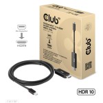 CABLE MINIDP TO HDMI 1.8M/M/M CAC-1187 CLUB3D